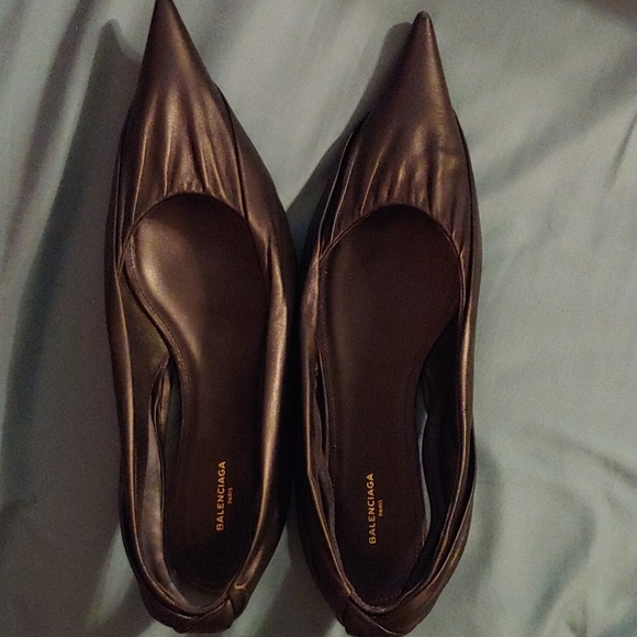 Balenciaga knife sling back flats - Picture 1 of 5